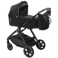 Коляска 2в1 Espiro Only 210 Stylish black (колеса GEL)