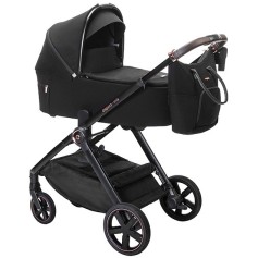 Коляска 2в1 Espiro Only 210 Stylish black (колеса GEL)
