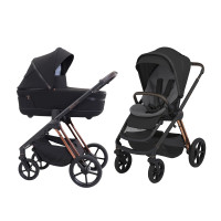 Коляска 2в1 Espiro Miloo 2025 210 Diamond Black