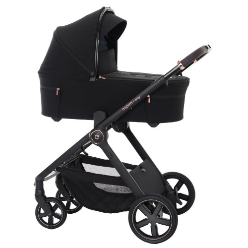 Коляска 2в1 Espiro Only 2025 410 Stylish Black