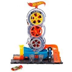 Ігровий набір Карколомні трюки в шиномонтажі Hot Wheels (HDP02)																							