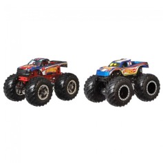 Набір із 2 машинок-позашляховиків серії Monster Trucks Hot Wheels  (FYJ64)