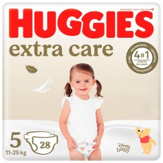 Підгузки Huggies Extra Care 5 (11-25 кг) 28 шт