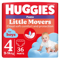 Підгузки-трусики Huggies Little Movers Pants 4 для хлопчиків (9-14 кг) 36 шт