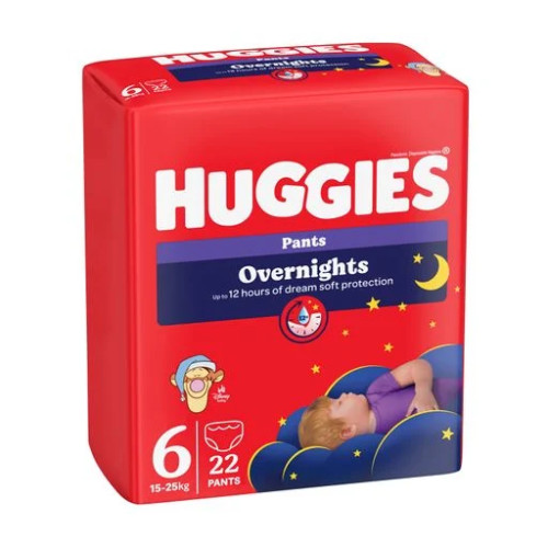 Підгузки-трусики Huggies Overnights Pants 6 (15-25 кг) 22 шт — 18619