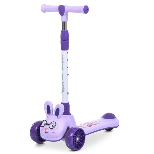 Триколісний самокат iTrike Bunny зі світлом та музикою (JR3-181-V) — 28636