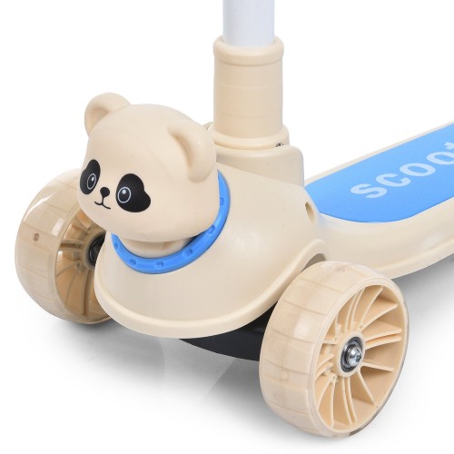 Триколісний самокат iTrike Panda зі світлом та музикою (JR3-177-BL) — 28644 Триколісний самокат iTrike Panda зі світлом та музикою (JR3-177-BL) — 28644