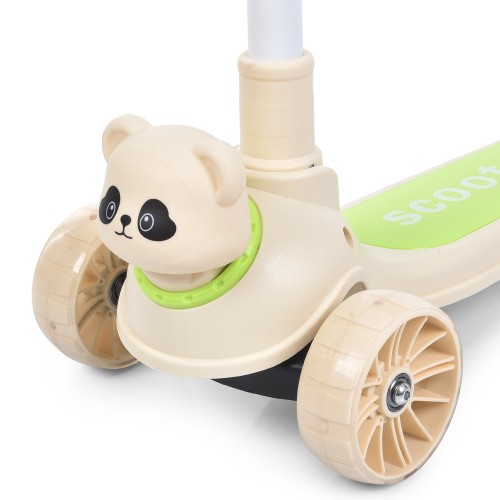 Триколісний самокат iTrike Panda зі світлом та музикою (JR3-177-GR) — 28643 Триколісний самокат iTrike Panda зі світлом та музикою (JR3-177-GR) — 28643