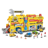 Ігровий набір Гараж трансформується в валізу (SK 599 GB /HB/JB)