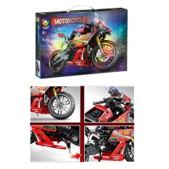Дитячий конструктор Мотоцикл 470 деталей (47102)