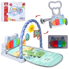 Игровой коврик для новорождённого 2в1 (368-8B)