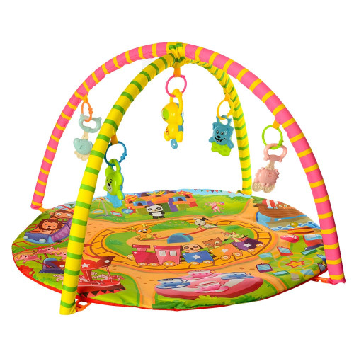 Килимок для немовляти Baby Gymset з брязкальцями, 5 видів (604-4-5-6-7-8B) — 18484 Килимок для немовляти Baby Gymset з брязкальцями, 5 видів (604-4-5-6-7-8B) — 18484