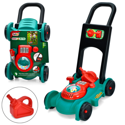 Іграшкова газонокосарка, механічна, тріскачка, 52-29-16 см (G6308A)