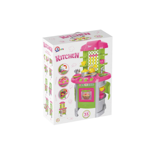 Детская игрушечная Кухня 8 Техно К (0915) — 18581