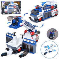 Игрушечный набор с транспортом, брызгает водой, звук, свет (YY6032P)