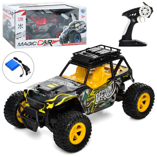 Іграшкова машинка джип на радіокеруванні 1:16, р/в 2,4G, 2 кольори, 27 см (М 5533)