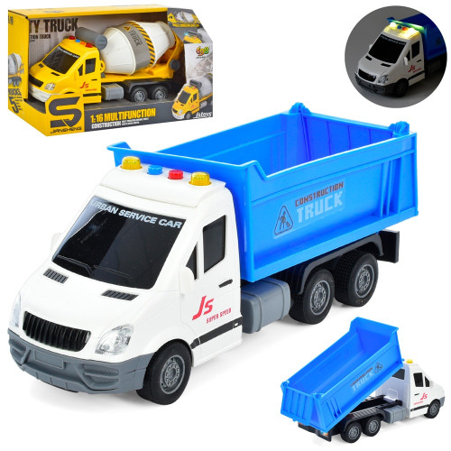 Іграшкова інерційна машина 1:16, звук, світло, 2 види, 29 см (JS131A-JS132)