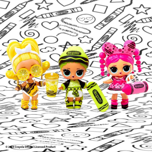 Набір-сюрприз з лялькою L.O.L. Surprise! серії Loves Crayola (505259) — 21197