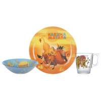 Набір дитячого посуду Luminarc Disney Lion King