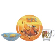Набір дитячого посуду Luminarc Disney Lion King