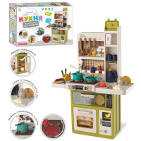 Детская кухня Limo Toy с водой, паром, светом, 55 предметов, 61,2-26,2-88 см (889-243)