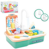 Детская кухня Limo Toy мойка, посуда, продукты, 20 предметов (WD-R25)