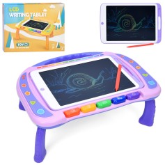 Детский LCD планшет для рисования со столиком, 10 дюймов, на батарейке, 36-24-12 см (H014)