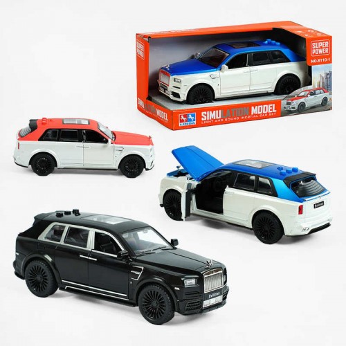 Іграшковий джип 3 види (8110-1)