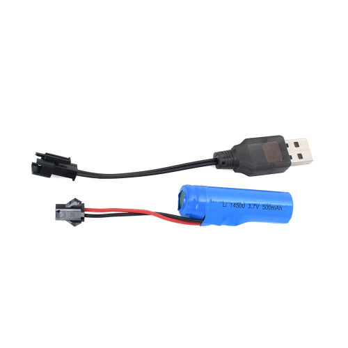 Игрушечная машинка джип на радиоуправлении 1:16, USB зарядное, 24 см (810-20BA) — 22895
