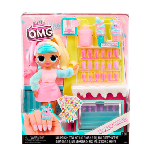 Ігровий набір LOL Surprise OMG Sweet Nails Цукерочка (503781) — 12577 Ігровий набір LOL Surprise OMG Sweet Nails Цукерочка (503781) — 12577
