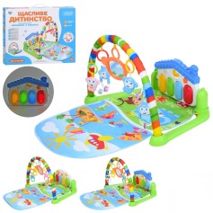 Игровой развивающий коврик для младенца 698-54-54А-55