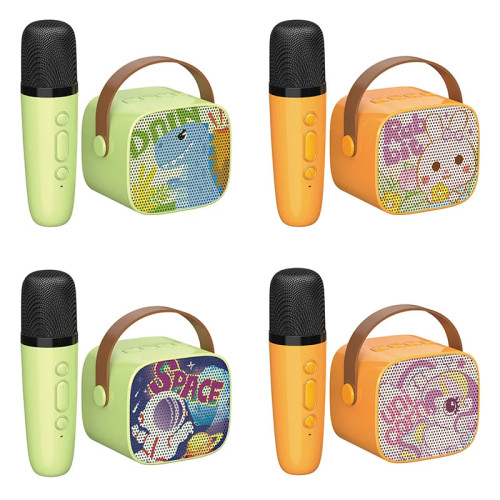 Колонка Bluetooth з мікрофоном, USB-зарядне, 4 види, 6W (K8-C-D-S-U)