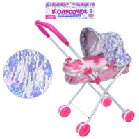 Коляска для куклы Limo Toy, 42-24,5-54 см (M 5091 RU)