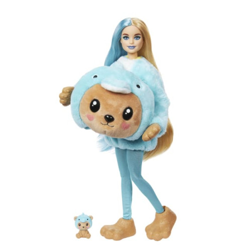 Лялька Barbie Cutie Reveal Ведмежа в костюмі дельфіна (HRK25)