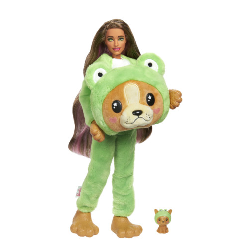 Лялька Barbie Cutie Reveal Цуценя в костюмі жабки (HRK24)