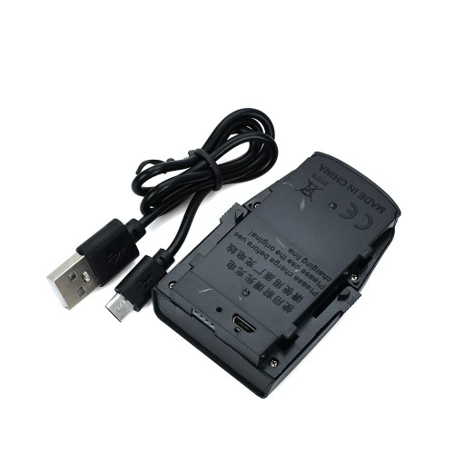 Квадрокоптер на пульте радиоуправлении с камерой, складной 36 см, Wi-Fi, USB зарядное, свет, чехол (P9S) — 23797