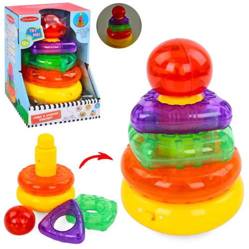 Розвиваюча пірамідка infunbebe (LS201)