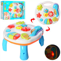Дитячий ігровий центр, музичний столик на ніжках 28-25-15 см (3902)
