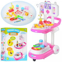 Дитячий ігровий набір лікаря медичний візок (13244)