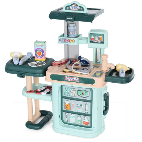 Дитячий ігровий набір лікаря у валізі 3в1 Set Doctor Toys (3683)