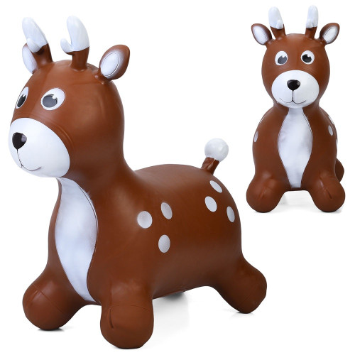 Дитячий гумовий стрибунець Оленятко (MS 4482-1)