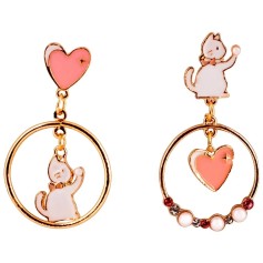 Детские серьги Lukky Fashion Кошки (T24633)