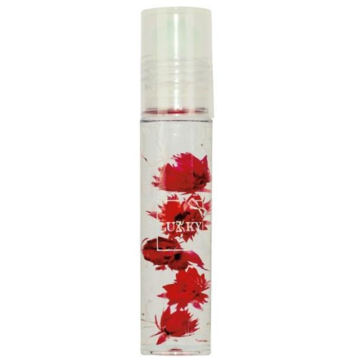 Олійка-блиск для губ в ролику Lukky Aqua Fleur з червоними квітами (T22005) — 21554 Олійка-блиск для губ в ролику Lukky Aqua Fleur з червоними квітами (T22005) — 21554
