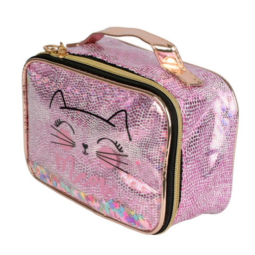 Косметичка Lukky Киця з конфетті, 21-13-12 см (T21398) — 21508 Косметичка Lukky Киця з конфетті, 21-13-12 см (T21398) — 21508