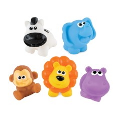 Іграшки для купання WinFun Дикі тварини 5 шт (1303-NI)