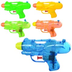 Іграшковий водяний пістолет 13,5 см, 2 види, 8 кольорів (M 3076) 