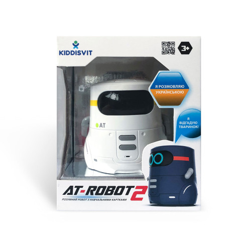 Інтерактивний робот з сенсорним керуванням та навчальними картками - AT-ROBOT 2 (AT002-01-UKR) — 13289 Інтерактивний робот з сенсорним керуванням та навчальними картками - AT-ROBOT 2 (AT002-01-UKR) — 13289