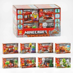Дитячий конструктор Minecraft 8в1 (843)