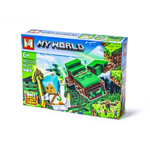 Дитячий конструктор My World Minecraft 9 видів (MG 1132) — 20100