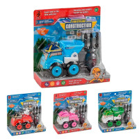 Дитячий конструктор Робокари, 4 види (JD 1899-3 A)